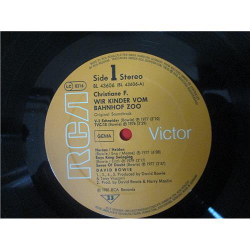 Картинка  Виниловые пластинки  David Bowie – Original Soundtrack Zum Film 'Christiane F. - Wir Kinder Vom Bahnhof Zoo' / BL 43606 в  Vinyl Play магазин LP и CD   03433 3 