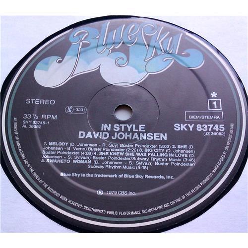  Vinyl records  David Johansen – In Style / SKY 83745 picture in  Vinyl Play магазин LP и CD  06761  4 