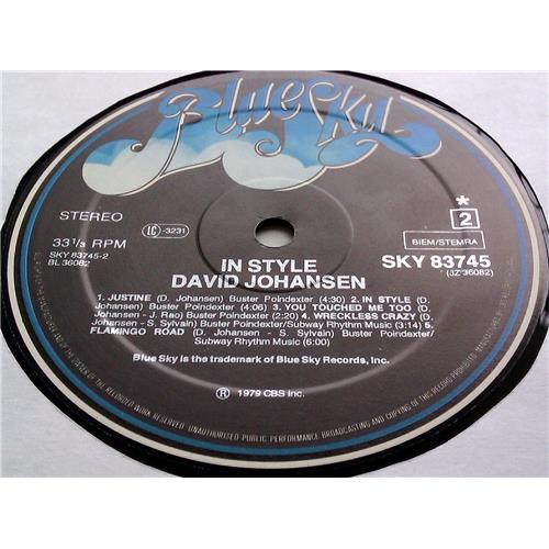 Картинка  Виниловые пластинки  David Johansen – In Style / SKY 83745 в  Vinyl Play магазин LP и CD   06946 5 