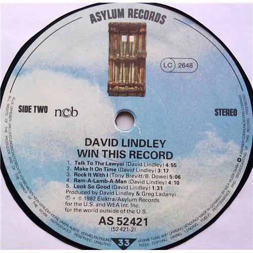 Картинка  Виниловые пластинки  David Lindley And El Rayo-X – Win This Record! / AS K 52421 в  Vinyl Play магазин LP и CD   06521 3 