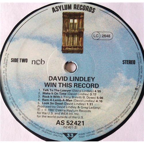 Картинка  Виниловые пластинки  David Lindley And El Rayo-X – Win This Record! / AS K 52421 в  Vinyl Play магазин LP и CD   06732 3 