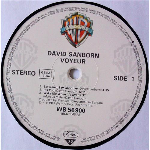  Vinyl records  David Sanborn – Voyeur / WB K 56 900 picture in  Vinyl Play магазин LP и CD  04869  4 
