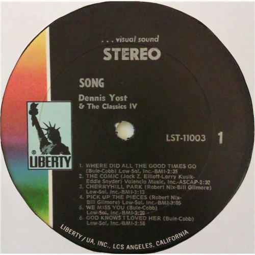 Картинка  Виниловые пластинки  Dennis Yost & The Classics IV – Song / LST-11003 в  Vinyl Play магазин LP и CD   04441 4 
