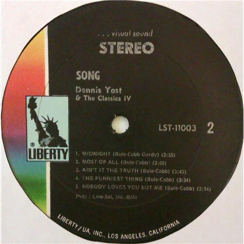 Картинка  Виниловые пластинки  Dennis Yost & The Classics IV – Song / LST-11003 в  Vinyl Play магазин LP и CD   04441 5 