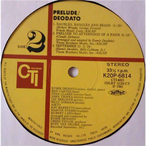Картинка  Виниловые пластинки  Deodato – Prelude / K20P-6814 в  Vinyl Play магазин LP и CD   04884 5 
