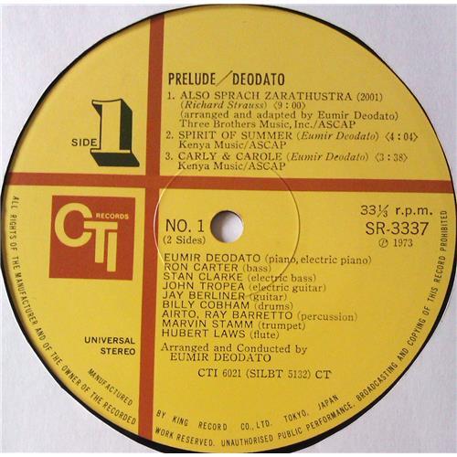 Картинка  Виниловые пластинки  Deodato – Prelude / SR 3337 в  Vinyl Play магазин LP и CD   05442 6 