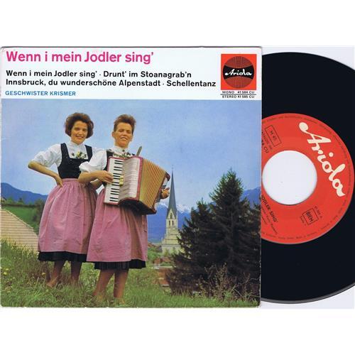  Виниловые пластинки  Die Geschwister Krismer – Wenn I Mein Jodler Sing / PS-I 308-AD в Vinyl Play магазин LP и CD  00422 