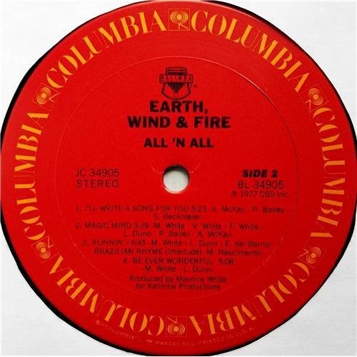 Картинка  Виниловые пластинки  Earth, Wind & Fire – All 'N All / JC 34905 в  Vinyl Play магазин LP и CD   07715 8 