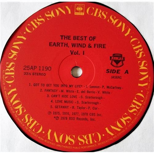 Картинка  Виниловые пластинки  Earth, Wind & Fire – The Best Of Earth, Wind & Fire Vol. I / 25AP 1190 в  Vinyl Play магазин LP и CD   07368 6 