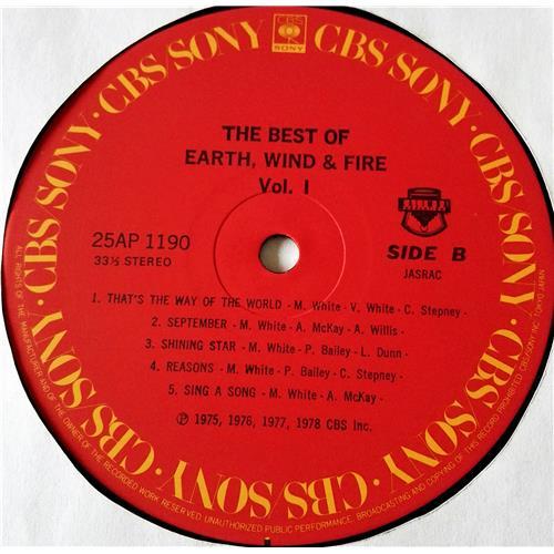 Картинка  Виниловые пластинки  Earth, Wind & Fire – The Best Of Earth, Wind & Fire Vol. I / 25AP 1190 в  Vinyl Play магазин LP и CD   07368 7 