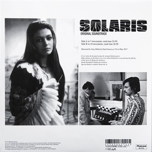 Картинка  Виниловые пластинки  Edward Artemiev – Solaris (Original Soundtrack) / MIR100705 в  Vinyl Play магазин LP и CD   02731 1 