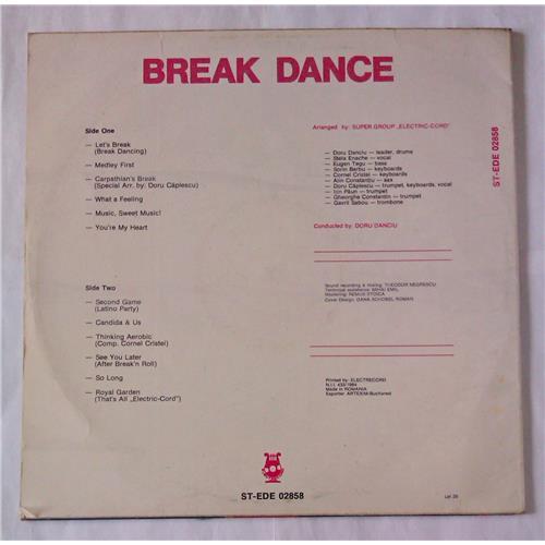 Картинка  Виниловые пластинки  Electric Cord – Break Dance / ST-EDE 02858 в  Vinyl Play магазин LP и CD   07022 1 