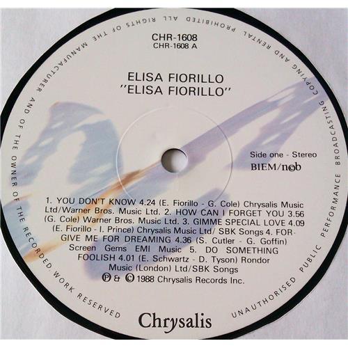  Vinyl records  Elisa Fiorillo – Elisa Fiorillo / CHR-1608 picture in  Vinyl Play магазин LP и CD  05962  2 