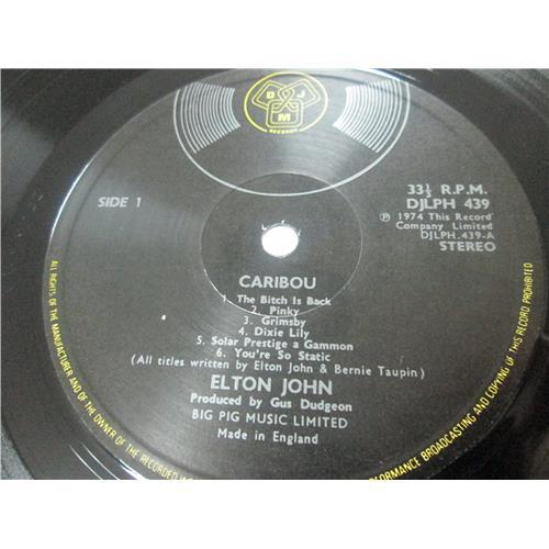 Картинка  Виниловые пластинки  Elton John – Caribou / DJLPH 439 в  Vinyl Play магазин LP и CD   03462 4 