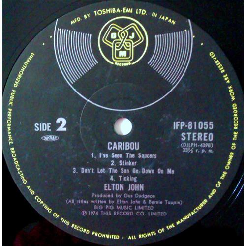  Vinyl records  Elton John – Caribou / IFP-81055 picture in  Vinyl Play магазин LP и CD  04315  5 