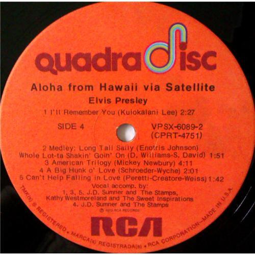 Картинка  Виниловые пластинки  Elvis Presley – Aloha From Hawaii Via Satellite / VPSX-6089 в  Vinyl Play магазин LP и CD   04392 8 