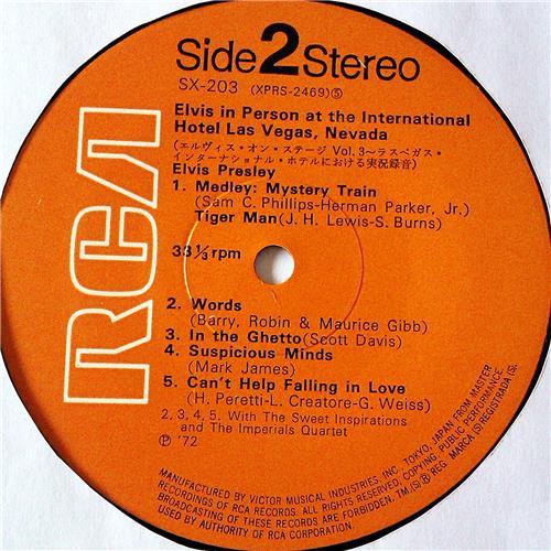 Картинка  Виниловые пластинки  Elvis Presley – Elvis In Person At The International Hotel / SX-203 в  Vinyl Play магазин LP и CD   07238 5 