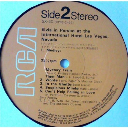 Картинка  Виниловые пластинки  Elvis Presley – Elvis In Person At The International Hotel / SX-60 в  Vinyl Play магазин LP и CD   05450 5 