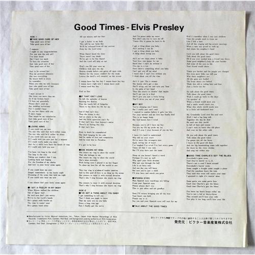 Картинка  Виниловые пластинки  Elvis Presley – Good Times / RCA-6221 в  Vinyl Play магазин LP и CD   07504 3 