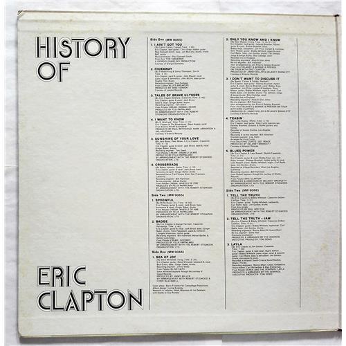 Картинка  Виниловые пластинки  Eric Clapton – History Of Eric Clapton / MW 9065/6 в  Vinyl Play магазин LP и CD   07624 1 