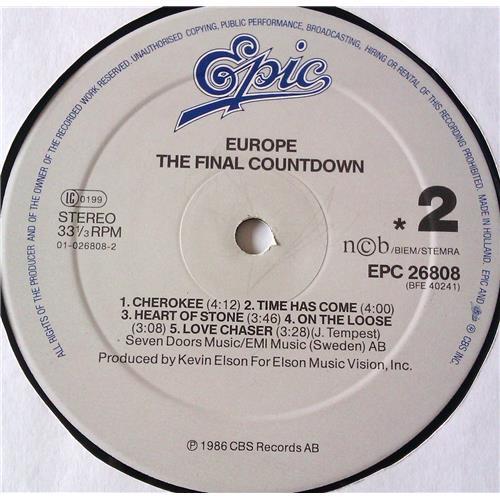  Vinyl records  Europe – The Final Countdown / EPC 26808 picture in  Vinyl Play магазин LP и CD  06875  5 