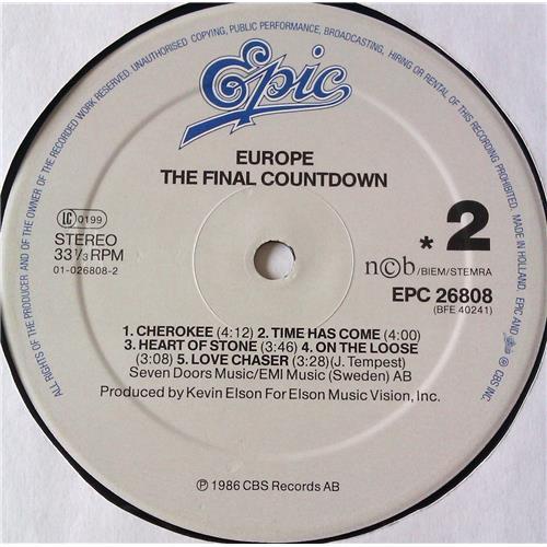  Vinyl records  Europe – The Final Countdown / EPC 26808 picture in  Vinyl Play магазин LP и CD  06876  5 