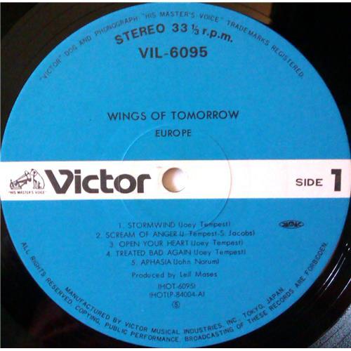 Картинка  Виниловые пластинки  Europe – Wings Of Tomorrow / VIL-6095 в  Vinyl Play магазин LP и CD   03961 6 