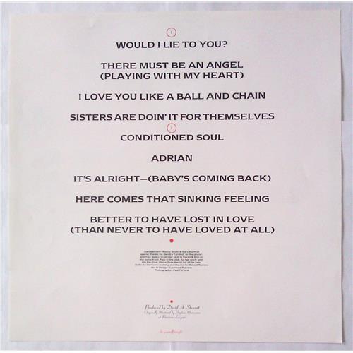 Картинка  Виниловые пластинки  Eurythmics – Be Yourself Tonight / PL 70711 в  Vinyl Play магазин LP и CD   04914 4 