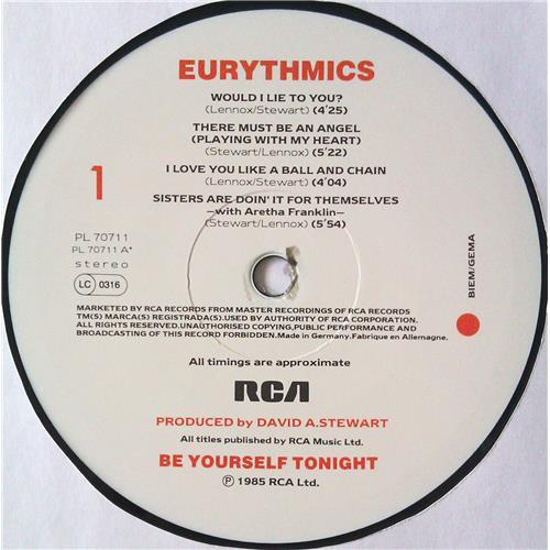  Vinyl records  Eurythmics – Be Yourself Tonight / PL 70711 picture in  Vinyl Play магазин LP и CD  04914  6 