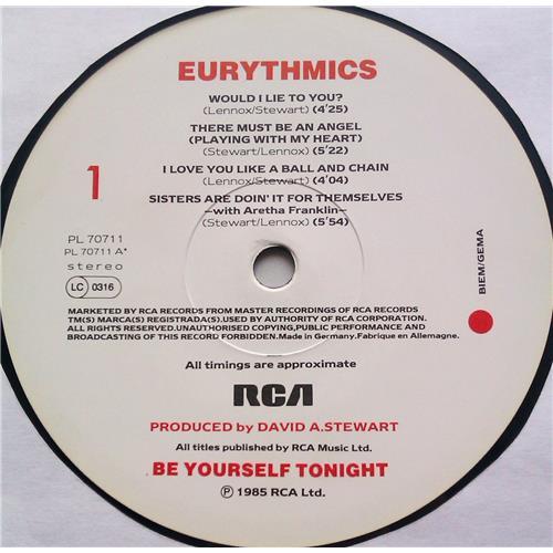 Картинка  Виниловые пластинки  Eurythmics – Be Yourself Tonight / PL 70711 в  Vinyl Play магазин LP и CD   06205 6 