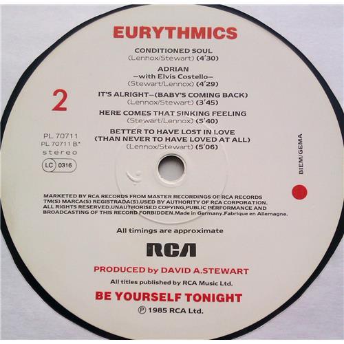 Картинка  Виниловые пластинки  Eurythmics – Be Yourself Tonight / PL 70711 в  Vinyl Play магазин LP и CD   06205 7 