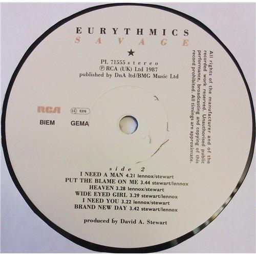  Vinyl records  Eurythmics – Savage / PL71555 picture in  Vinyl Play магазин LP и CD  04693  5 