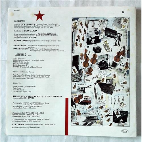 Картинка  Виниловые пластинки  Eurythmics – Touch / RPL-8224 в  Vinyl Play магазин LP и CD   07267 3 