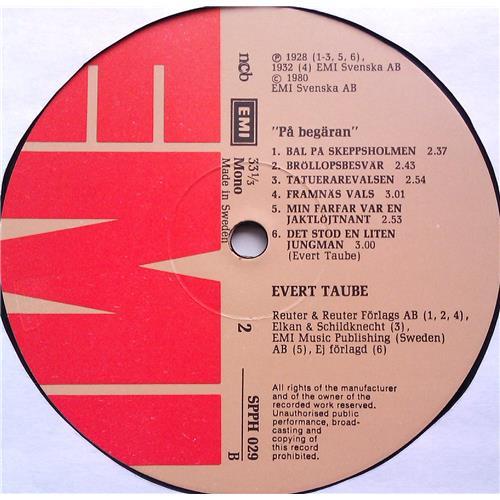 Картинка  Виниловые пластинки  Evert Taube – Pa begaran / SPPH 029 в  Vinyl Play магазин LP и CD   06580 3 