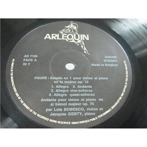 Картинка  Виниловые пластинки  Faure – Oeuvres Pour Vilion Et Piano Sonates 1et2, berceuse, andante / AD7108 в  Vinyl Play магазин LP и CD   01006 2 