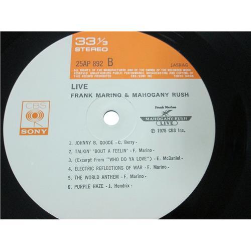  Vinyl records  Frank Marino & Mahogany Rush – Live / 25AP 892 picture in  Vinyl Play магазин LP и CD  01540  3 