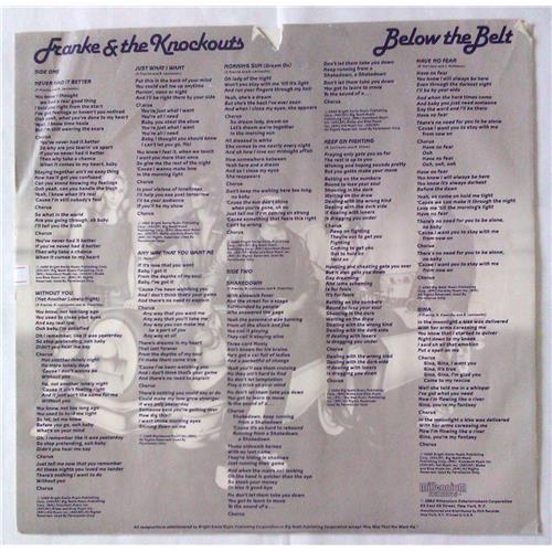  Vinyl records  Franke & The Knockouts – Below The Belt / BXL1-7763 picture in  Vinyl Play магазин LP и CD  04867  3 