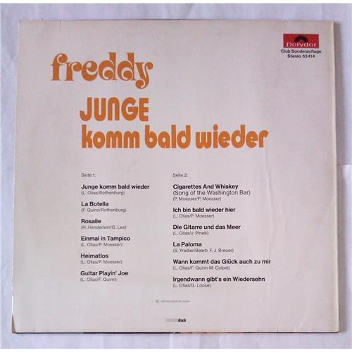 Картинка  Виниловые пластинки  Freddy Quinn – Junge Komm Bald Wieder / 63 414 в  Vinyl Play магазин LP и CD   06974 1 