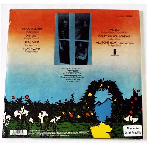 Картинка  Виниловые пластинки  Free – Fire And Water / 473 187-5 / Sealed в  Vinyl Play магазин LP и CD   08791 1 