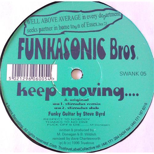  Vinyl records  Funkasonic Bros. – Keep Moving / SWANK 05 picture in  Vinyl Play магазин LP и CD  06472  3 