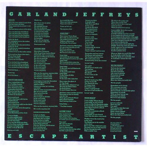 Картинка  Виниловые пластинки  Garland Jeffreys – Escape Artist / EPC 84808 в  Vinyl Play магазин LP и CD   05820 3 