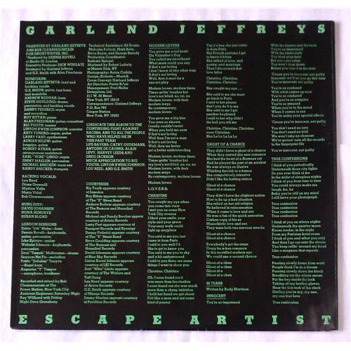  Vinyl records  Garland Jeffreys – Escape Artist / EPC 84808 picture in  Vinyl Play магазин LP и CD  06534  2 