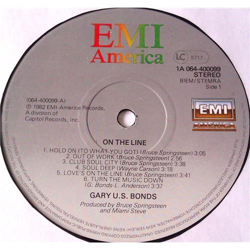 Картинка  Виниловые пластинки  Gary U.S. Bonds – On The Line / 1A 064-400099 в  Vinyl Play магазин LP и CD   05904 4 