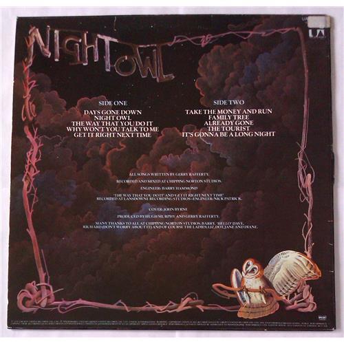 Картинка  Виниловые пластинки  Gerry Rafferty – Night Owl / UAK 30238 в  Vinyl Play магазин LP и CD   04892 1 