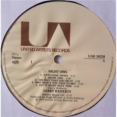  Vinyl records  Gerry Rafferty – Night Owl / UAK 30238 picture in  Vinyl Play магазин LP и CD  04892  4 