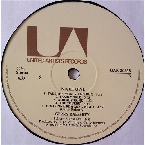 Картинка  Виниловые пластинки  Gerry Rafferty – Night Owl / UAK 30238 в  Vinyl Play магазин LP и CD   04892 5 