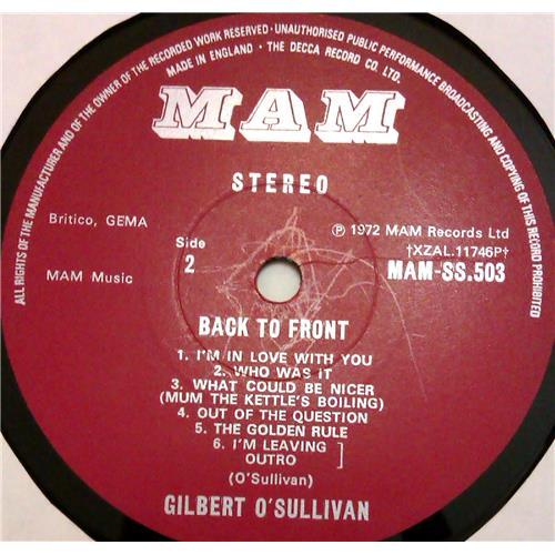 Картинка  Виниловые пластинки  Gilbert O'Sullivan – Back To Front / MAM-SS.503 в  Vinyl Play магазин LP и CD   04828 3 