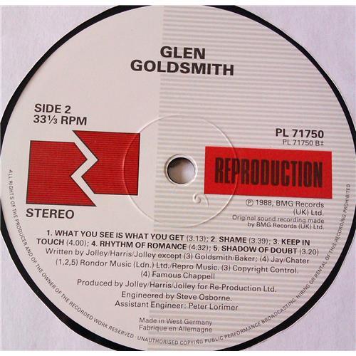 Картинка  Виниловые пластинки  Glen Goldsmith – What You See Is What You Get / PL 71750 в  Vinyl Play магазин LP и CD   06941 5 
