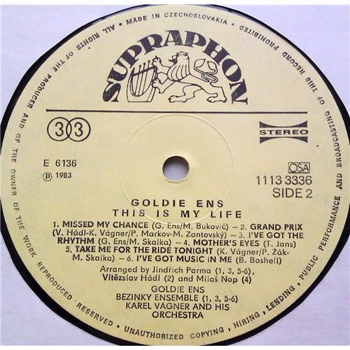 Картинка  Виниловые пластинки  Goldie Ens – This Is My Life / 1113 3336 в  Vinyl Play магазин LP и CD   06036 3 