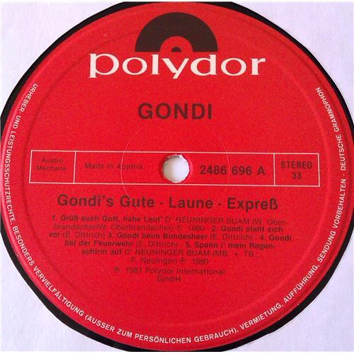  Vinyl records  Gondi – Gondi's Gute Laune Express / 2486 696 picture in  Vinyl Play магазин LP и CD  07003  2 
